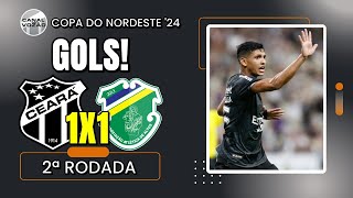 [Copa NE '24] 2ª Rodada | Ceará SC 1 X 1 Altos/PI | Gols! |  Canal do Vozão.
