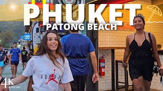 [4K 🇹🇭]  Phuket 2023 Patong Beach Coastal Road walking tour