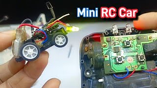 Smallest RC Car DIY Project | Amazing Drifting Car