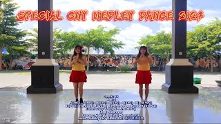 扇舞 SPECIAL CNY MEDLEY DANCE 2024 新年特别串烧舞 Line Dance || Improver || Choreo : Molly Yeoh (MY)