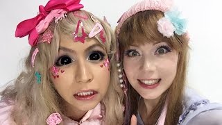 「KAWAII♡PATEENコラボ」- KAWAII ♡PATEEN Collab - デコロリータメイク方法(化粧) Deco Lolita Makeup Tutorial