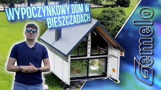 Wypoczynkowy dom w Bieszczadach i duże okna ALUMINIOWE