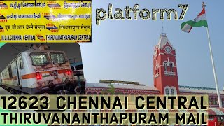 Train Journey | Chennai to Thrissur by 12623 Trivandrum Mail [Malayalam with English Captions]