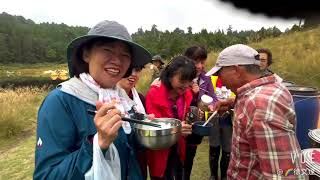 歡喜登山行～加羅湖～仙女散落的珍珠，高山湖泊歡喜露營趣，來去住一晚