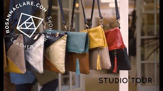 Rosanna Clare Leather Workshop Studio Tour