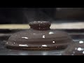 Amazing earthenware pot mass production process. Korean ceramics factory