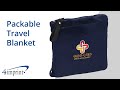 Packable Travel Blanket - Custom Blanket by 4imprint