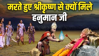 जब श्रीकृष्ण की मृत्यु के समय आएं हनुमान जी? | Mahabharat stories