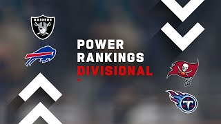 NFL Power Rankings - Divisional Round