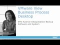 EMC Avamar Backup & Restore for Business Process Desktop (VMware View)