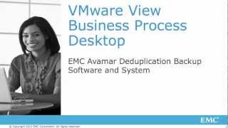 EMC Avamar Backup & Restore for Business Process Desktop (VMware View)
