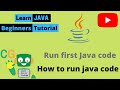 2.1 how to write first java program in notepad | run java program in cmd