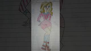 Drama total personajes - dibujo nuevo parte 88 #shorts #viral #dibujos #dibujar #personajes #art