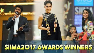 SIIMA2017 Awards Tamil Winners Full List || SIIMA2017 || Tamil Awards || Tamil Cinema
