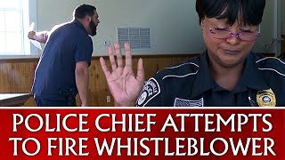 Avoyelles police chief attempts to fire whistleblower