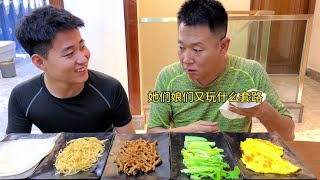 幸亏我了解他，不然孩子啥都吃不到#eating show#eating challenge#husband and wife eating food#mukbang#asmr eating