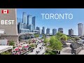 TORONTO Canada Downtown - Weekend Life at CN Tower and Rogers Centre 4K🇨🇦 | Best Toronto