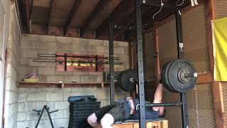 360lbs Garage Bench Press