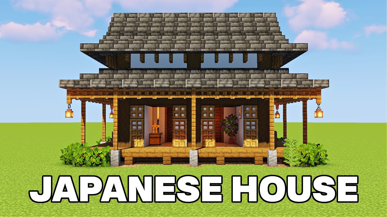 Japanese House | Minecraft Tutorial - YouTube