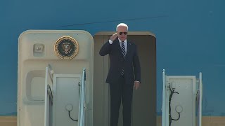 VIDEO: President Biden departs Joint Base Andrews