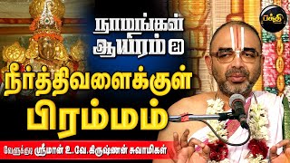 நாத்திகனையும் ஆஸ்திகனாக்கும் பெருமை கொண்ட உருவம் l  U. Ve. Velukkudi Krishnan | Namangal Aayiram -21