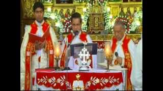 Suriyani Qurbana at Kuravilangad Church by Mar Joseph Kallarangatt