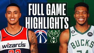 WIZARDS at BUCKS | FULL GAME HIGHLIGHTS | January 3, 2023