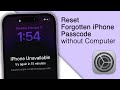 Forgot iPhone Passcode? How to Reset Without Computer! [No Data Loss]