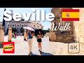 Seville, Spain 🇪🇸 - 4K-HDR Walking Tour | Street Walk Summer 2024