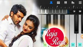 Raja Rani theme  song  | Easy piano Tutorial | walk band |beginner| K 4 KEWIN