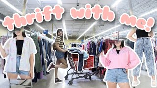 THRIFT WITH ME at Value Village! | Accidentally Thrifting an 80s Wardrobe | Haul \u0026 Try On