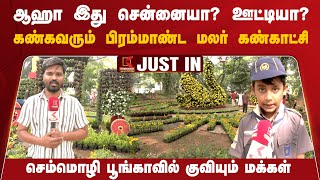 ஆஹா இது சென்னையா? ஊட்டியா? செம்மொழி பூங்காவில் கண்கவரும் பிரம்மாண்ட மலர் கண்காட்சி | Kumudam News