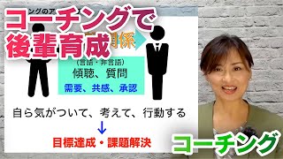 職員育成に欠かせないスキル　コーチングとは？｜医療・介護向けのeラーニング｜三幸福祉カレッジ