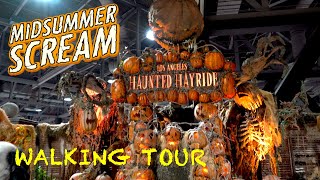 Midsummer Scream 2024 | Full Walkthrough of Show Floor | Walking Tour | Long Beach Convention Center