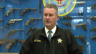 Raw video: Madison County Sheriff's Office holds press conference on 2 separate fires