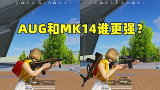 新版本的AUG和MK14，谁更强？10项属性对比揭露真相！