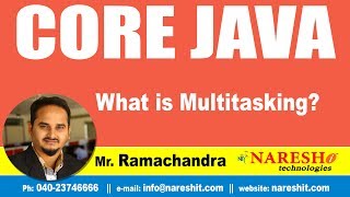 What is Multitasking? | Core Java Tutorial | by Mr.Ramachandra