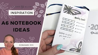 10 Creative Ideas For A Small Notebook | A6 Empty Notebook Ideas