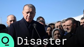 Erdogan Vows to Rebuild Turkey's Earthquake-Hit Areas Within a Year