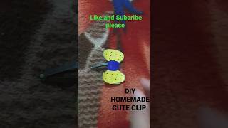 DIY Homemade cute clip || learn and fun with Ketu || Subcribe please ||