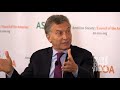 president mauricio macri charlie rose