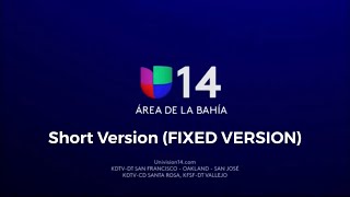 Short KDTV-DT Univision 14 Área De La Bahía Station ID (2019-2021/FIXED VERSION)