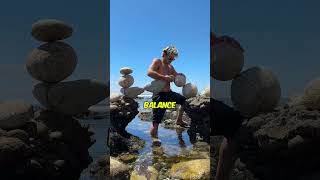 Extreme Rock Stacking Like You've Never Seen! 🤯🔥#shorts #rockbalancing #trending #viralshort