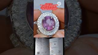 Ke Ajaiban alam🌏AN37💠Purple Sapphire alami NH HQ Ajib👍,harga Rp 11 juta Wa 085792493877,berat .5.81