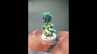 Veszelyite Size: 1.1cm Origin: Dongchuan, Kunming, Yunnan, China.