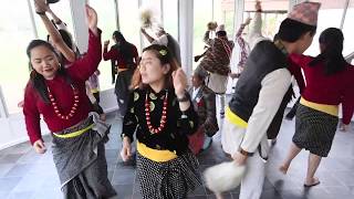 Erie Nepali/Bhutanese Kirat Rai dancers perform sili