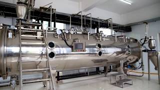 Minjie Continuous vacuum belt dryer for powder\u0026particle with competitive price