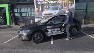 Koeajossa uusi ŠKODA OCTAVIA 💚