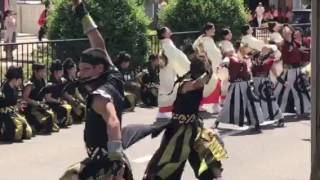 犬山踊芸祭2017日曜日パレード会場 半布里①