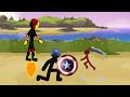 Angry Xenophon vs Iron man vs Captain america - dc2 stick war legacy  animation + download pack -